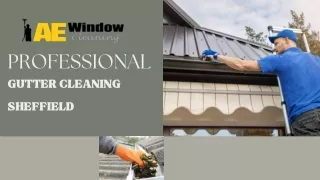 Professional Gutter Cleaning Sheffield