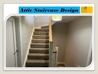 Stairs for Attic Conversion