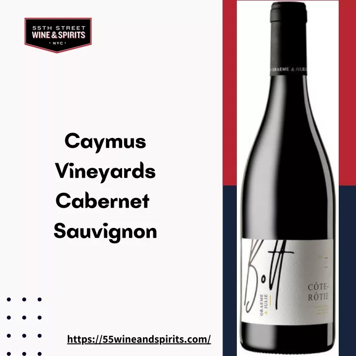 caymus vineyards cabernet sauvignon