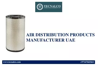 AIR DISTRIBUTION PRODUCTS  IN DUBAI (1)