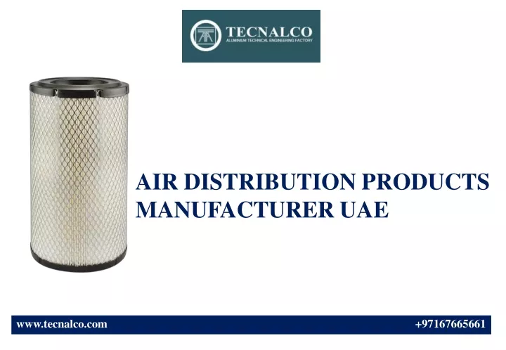 air distribution products manufacturer uae