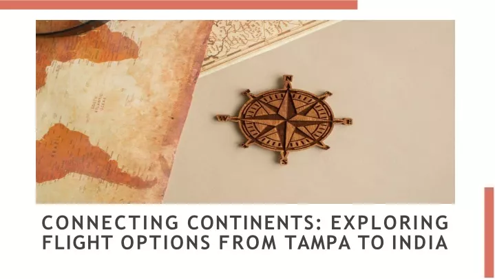connecting continents exploring flight options from tampa to india