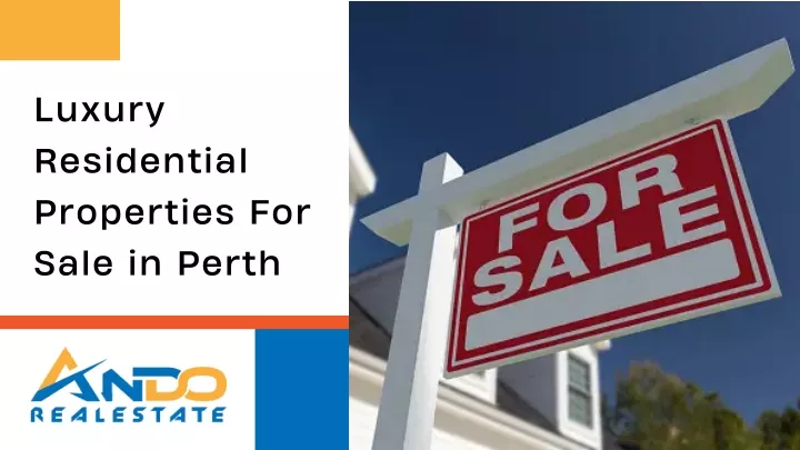 luxury residential properties for sale in perth