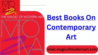 Best books on contemporary art |Magic of Modern Art