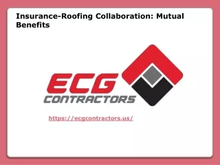 Insurance-Roofing Collaboration Mutual Benefits