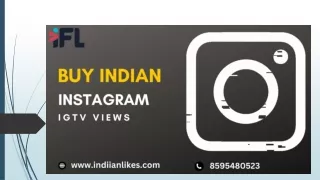 Buy Indian Instagram IGTV Views - IndianLikes