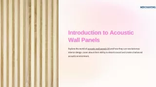 Acoustic Wall Panels