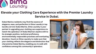 _laundry service Dubai Marina