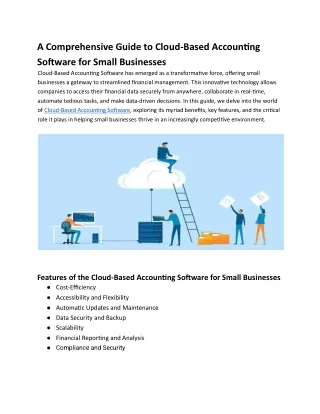 Cloud-Based Accounting Software for Small Businesses