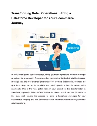 transforming retail operations hiring