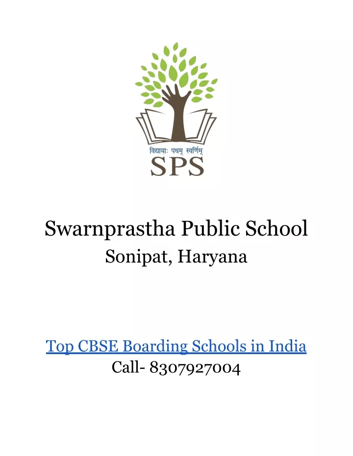 swarnprastha public school sonipat haryana