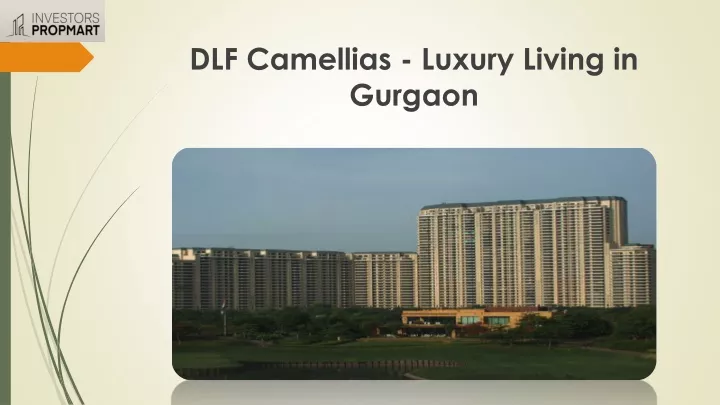 dlf camellias luxury living in gurgaon