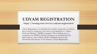 udyam registration https taxring com service