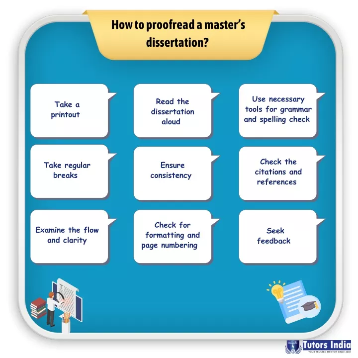 how to proofread a master s dissertation