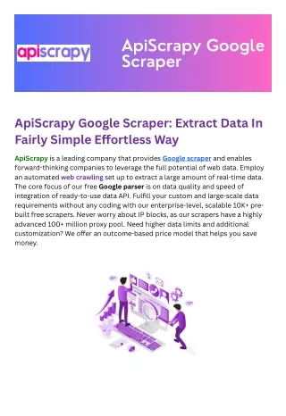 Google Scraper