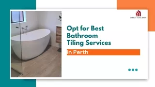 Opt For Best Bathroom Tiling Services In Perth