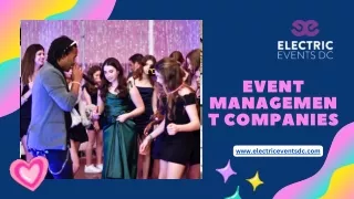 Event Management Companies