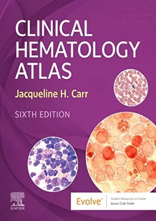 [PDF READ ONLINE] Clinical Hematology Atlas