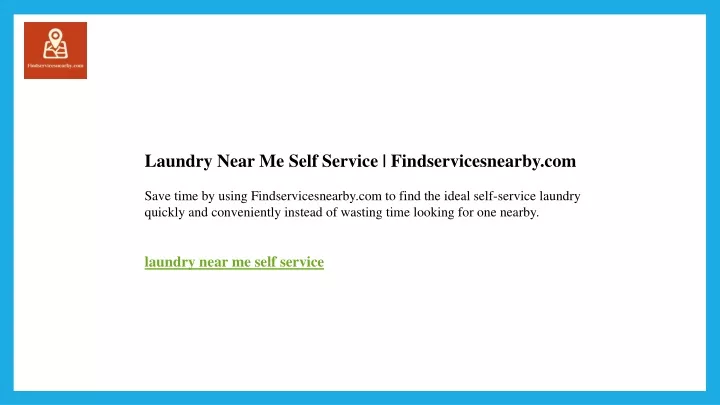 laundry near me self service findservicesnearby