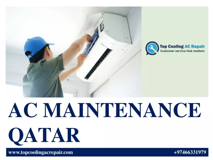 ac maintenance qatar www topcoolingacrepair com