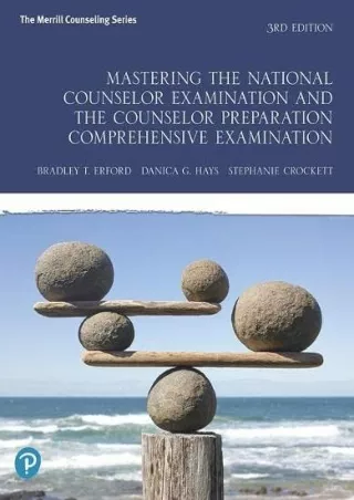 PDF_ Mastering the National Counselor Examination and the Counselor Preparation