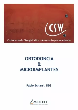 [PDF READ ONLINE] ORTODONCIA & MICROIMPLANTES (Spanish Edition)