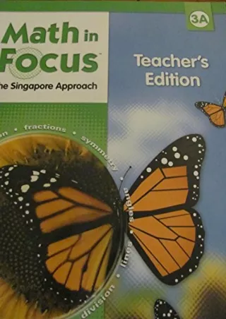 Download Book [PDF] Math in Focus: Singapore Math Book a Grade 3