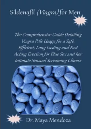 READ [PDF] Sildenafil (Viagra) for Men: The Comprehensive Guide Detailing Viagra Pills