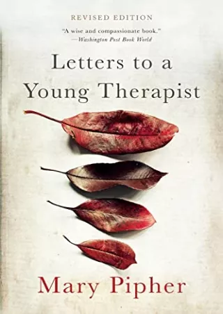PDF/READ Letters to a Young Therapist