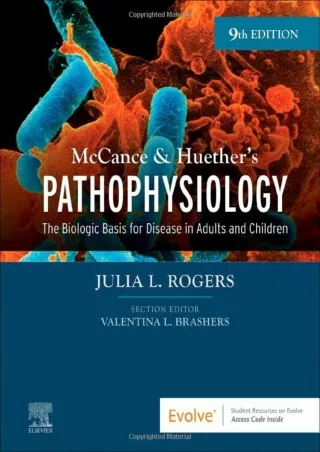 Download Book [PDF] McCance & Huether’s Pathophysiology - Binder Ready: The Biologic Basis for