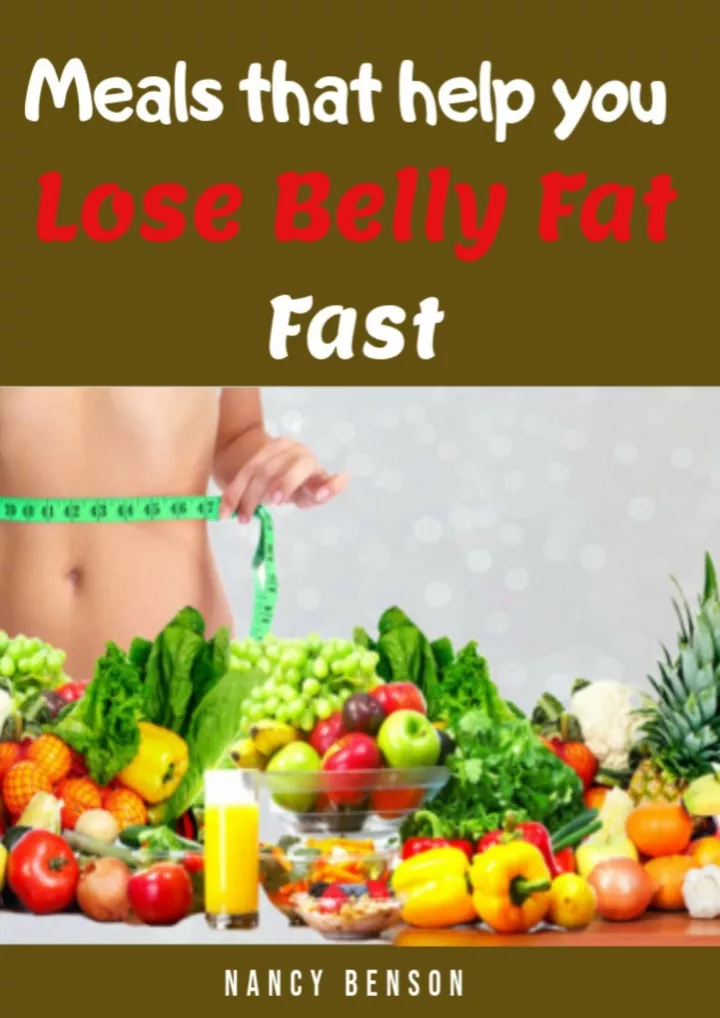 PPT PDF READ MEALS THAT HELP YOU REDUCE BELLY FAT FAST PowerPoint 