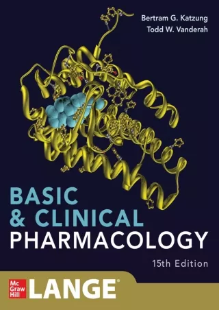 DOWNLOAD/PDF Basic and Clinical Pharmacology 15e