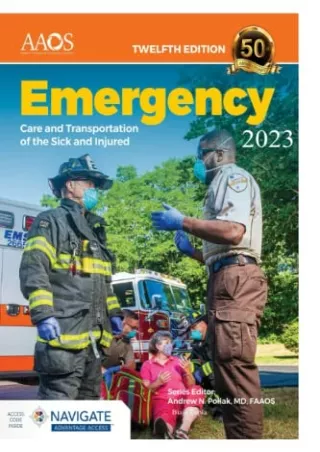 get [PDF] Download Emergency Care and Transportation of the Sick and Injured 2023