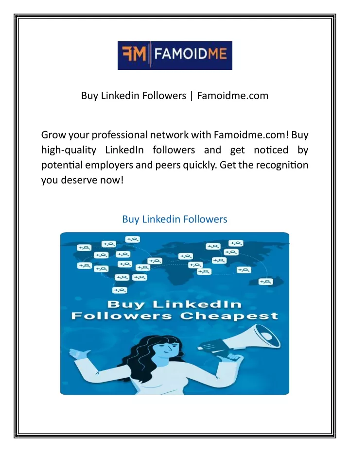 buy linkedin followers famoidme com