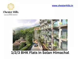 123 BHK Flats in Solan Himachal