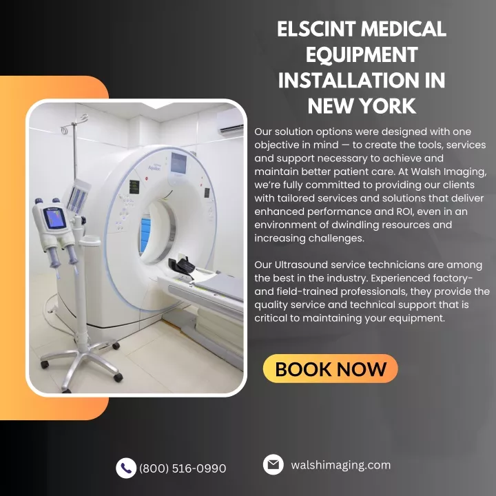 elscint medical equipment installation