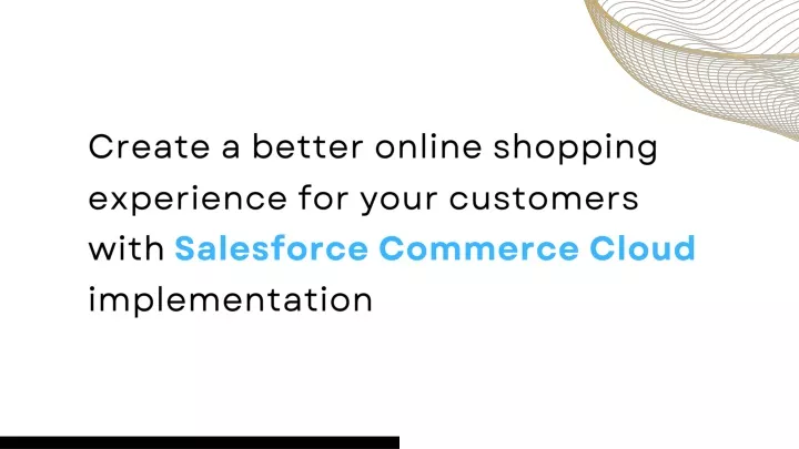 create a better online shopping experience