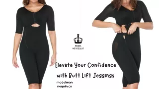 Elevate Your Confidence with Butt Lift Jeggings from ModelMannequin.com
