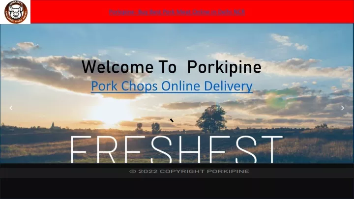 porkipine buy best pork meat online in delhi ncr