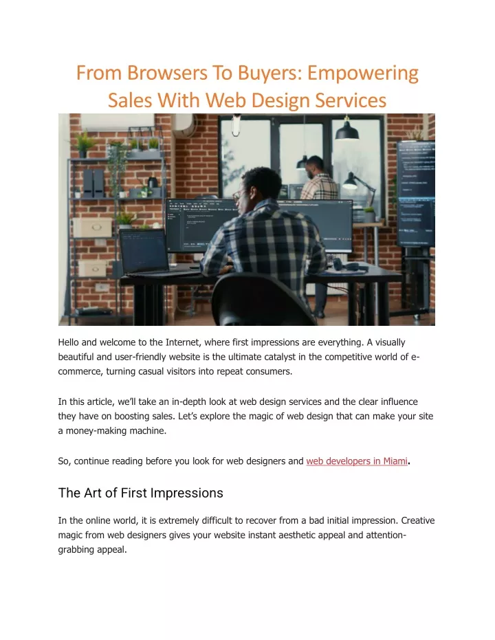 from browsers to buyers empowering sales with