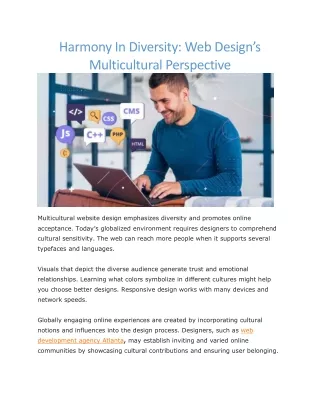 harmony in diversity web design s multicultural