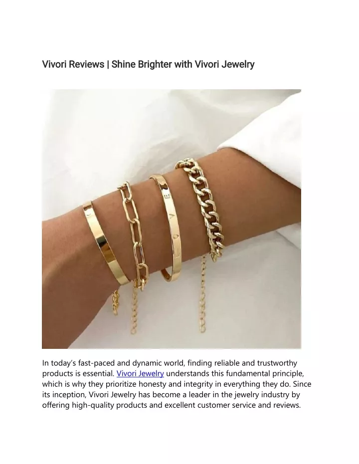 vivori reviews shine brighter with vivori jewelry