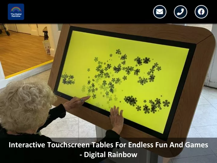interactive touchscreen tables for endless