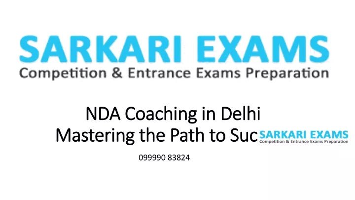 nda coaching in delhi mastering the path to success