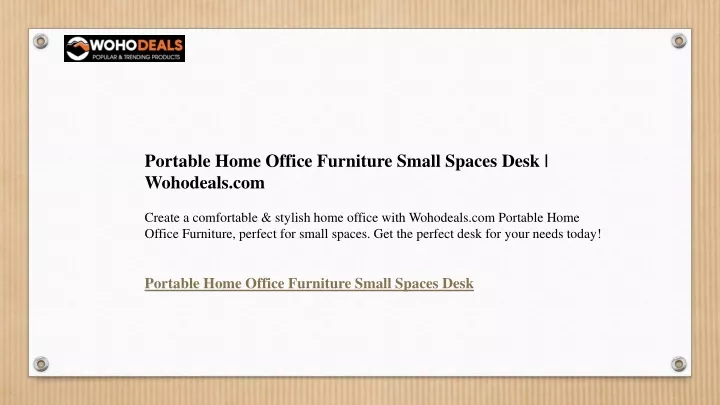 portable home office furniture small spaces desk