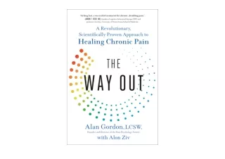 Download The Way Out A Revolutionary Scientifically Proven Approach to Healing C