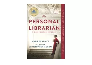 Ebook download The Personal Librarian for android