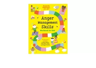 Download Anger Management Skills Workbook for Kids 40 Awesome Activities to Help