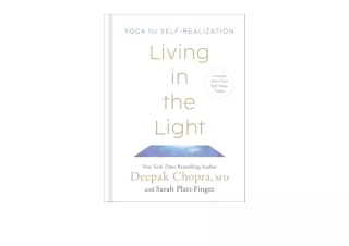 Download PDF Living in the Light Yoga for Self Realization full