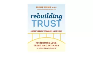 Download PDF Rebuilding Trust Guided Therapy Techniques and Activities to Restor